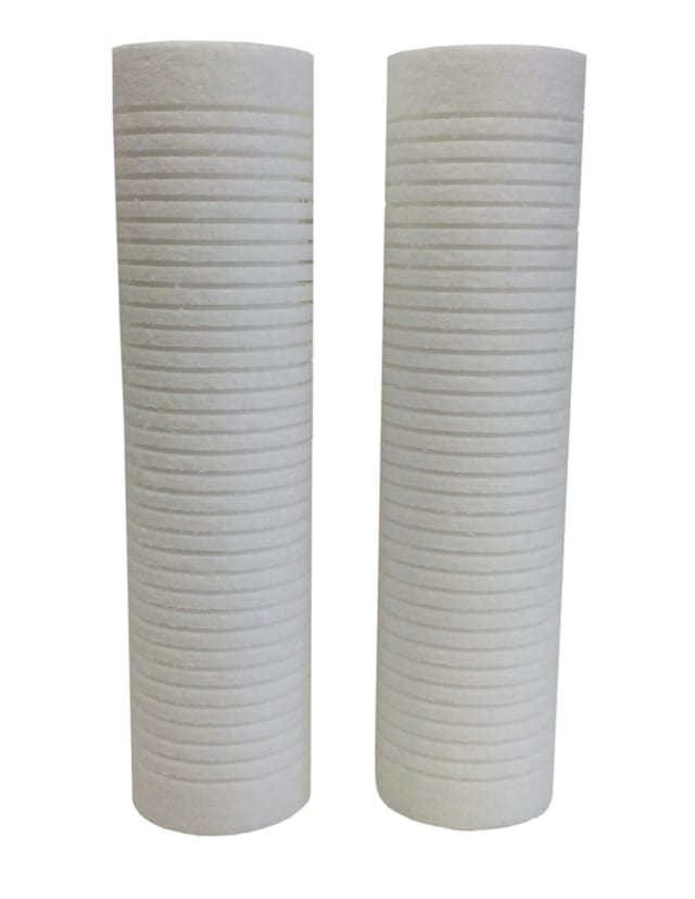 2-pack universal heavy/coarse water filter cartridges, white, compatible with AquaPure AP124 models