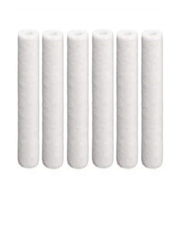 Set of 6 whole-house sediment water filter cartridges, 5 micron, 20 x 2.5 inches