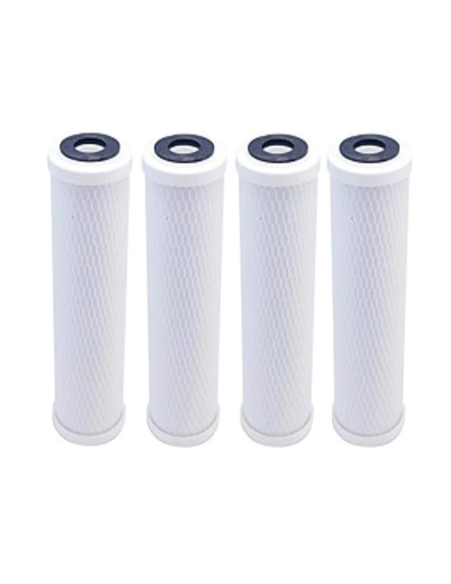 Carbon block whole house replacement water filter cartridge, white, compatible with Camco 40621 models