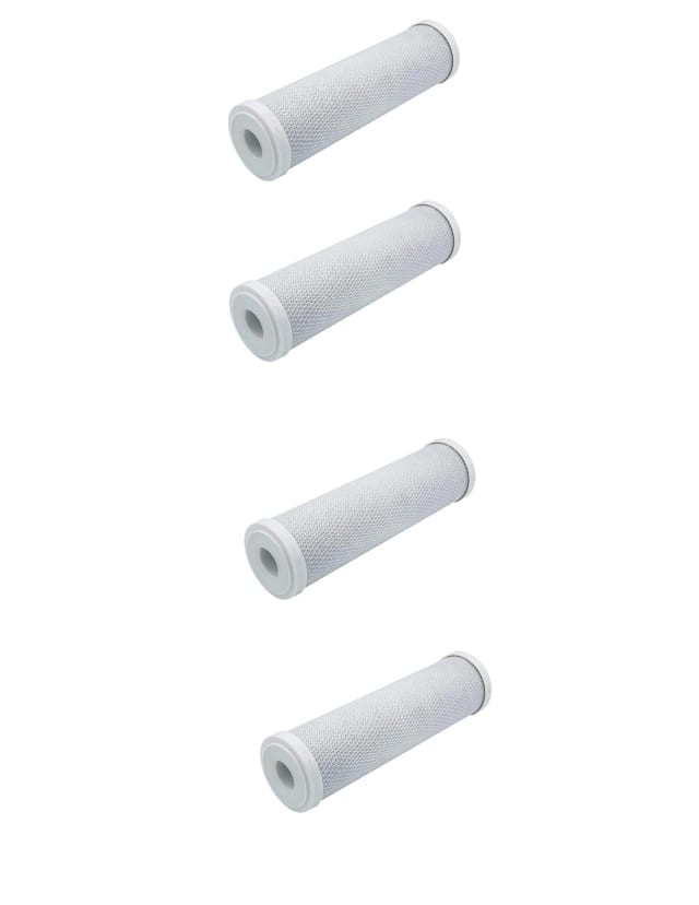 CFS Carbon Block Filters – 4 Pack – 10" – Fits Puromax PC4 RO Units