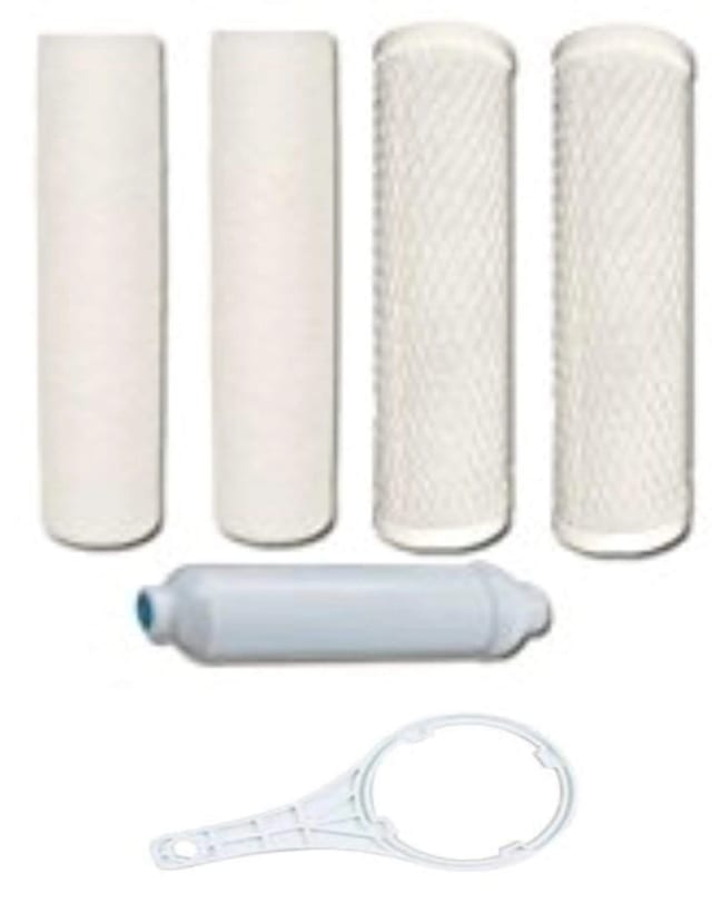 CFS 1-Year 4-Stage RO Filter Kit – 5 Pack – Fits RO-TFM-4SV, WP-4V, WP-5
