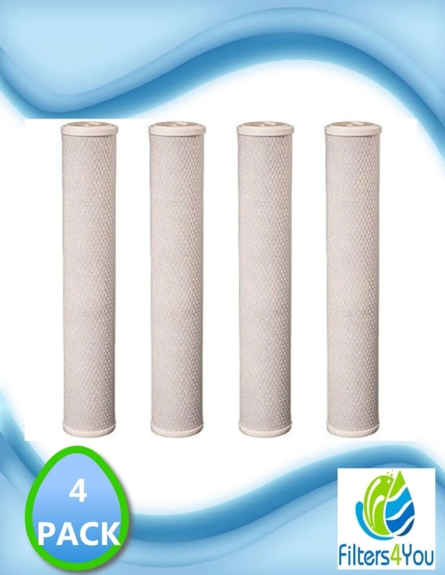 20 x 2.5 inch whole house carbon block water filter cartridge, CTO