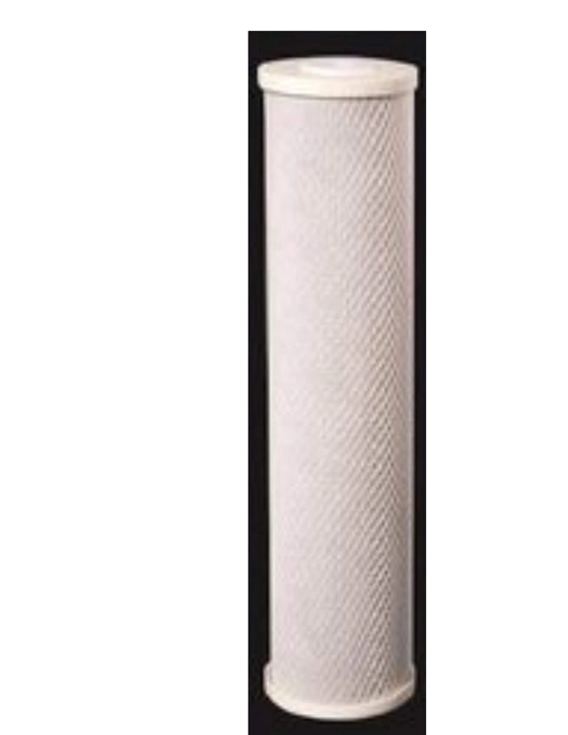 Carbon block replacement water filter cartridge, 5 micron, 20 x 4.5 inches, comparable to EP-20BB