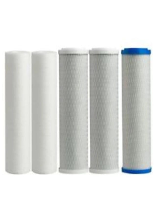 Replacement filter pack for reverse osmosis systems, compatible with Watts Premier WP-4V 500124 models