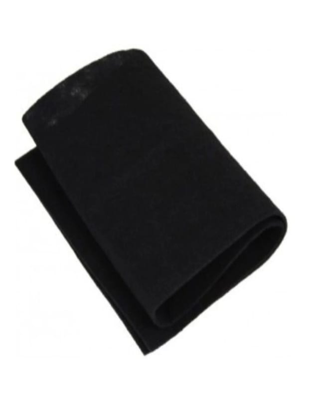 Cut-to-fit activated carbon pre-filter pad roll for air purifiers and furnace filters