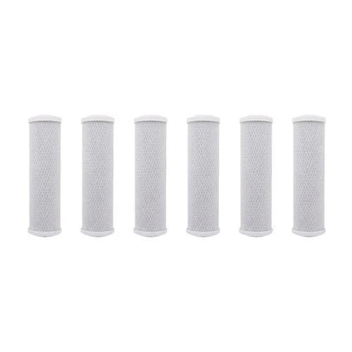 6-pack RO replacement water filters, compatible with GE FX12P and AP2007051