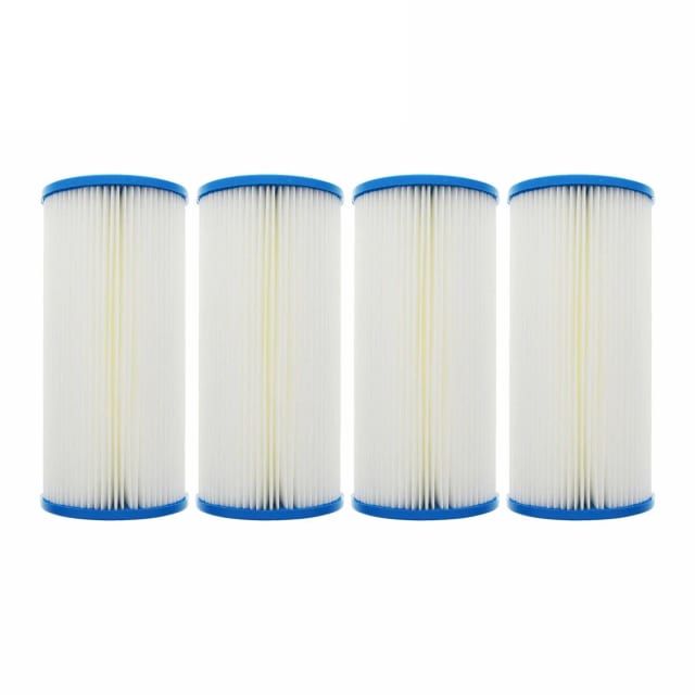 4-pack water filter cartridges, 10 x 4.5 inches, whole house, compatible with R50-BB models
