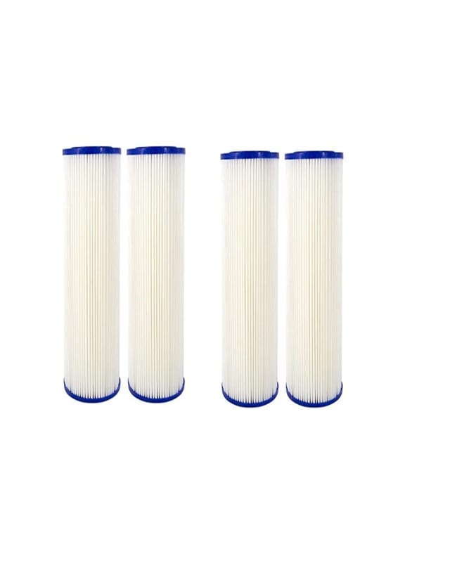 CFS Pleated Filter Cartridge – 1 Micron – 9-3/4" x 2-5/8" – Fits Pentek ECP1-10
