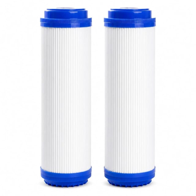 CFS Granular Activated Carbon Cartridges – 2 Pack – 10" – Fits GAC-10, AP117, FXUTC