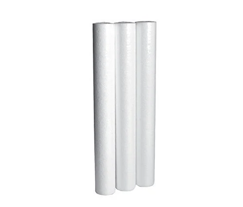 3-pack water filter cartridges, 5 micron, 20 x 2.5 inches, for whole house home water filtration systems