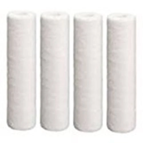 4-pack water filter cartridges, 5 micron, 10 x 2.5 inches, replacement for Whirlpool WHKF-GD05