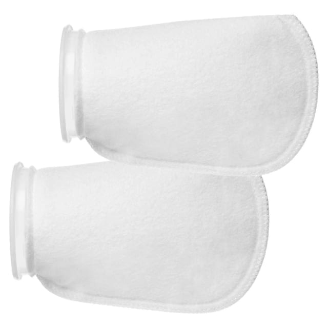 Filters4you Aquarium Felt Filter Socks – 4" Ring x 9.5" – 200 Micron – 2 or 4 Pack