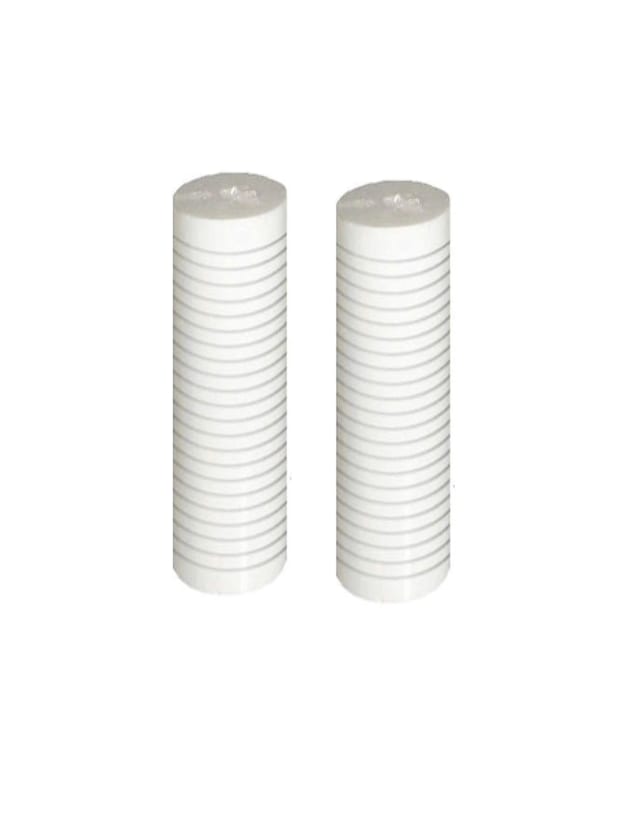 Standard-capacity grooved water filter cartridge, whole house replacement, compatible with WHKF-GD05 models