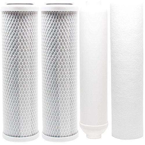 Replacement filter kit for Watts RO-TFM-5SV reverse osmosis system