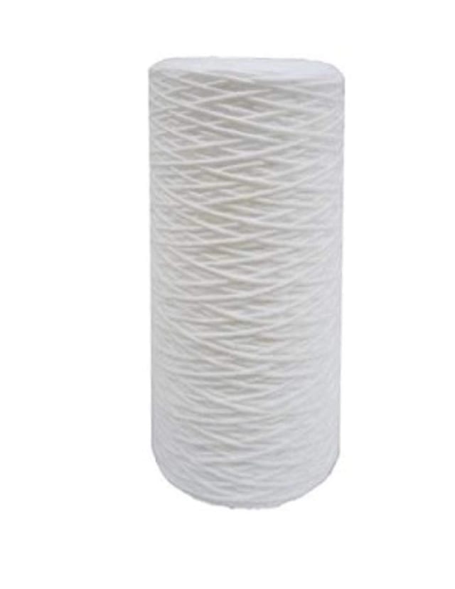 Heavy-duty polypropylene sediment filter cartridge, 5 micron, white, compatible with CW5-BBS whole house systems