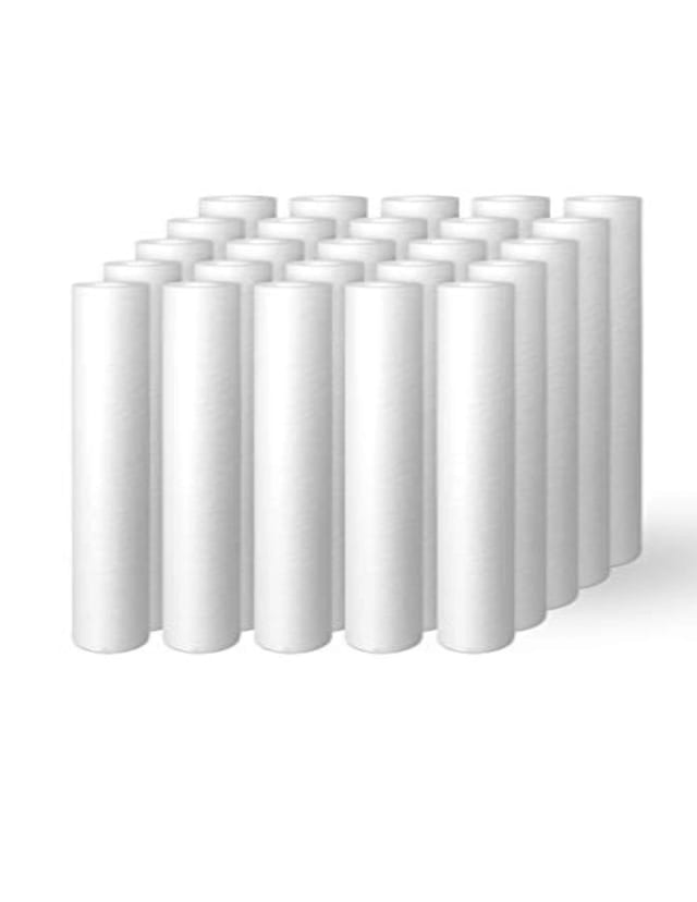 CFS Sediment Water Filter – 25 Pack – 1 Micron – 10" x 2.5" – Polypropylene