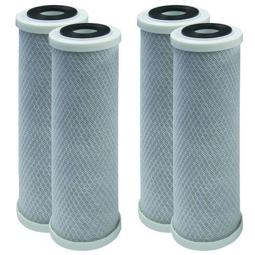 Set of four reverse osmosis replacement filters, compatible with HDX systems