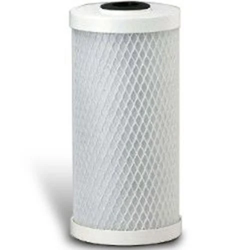 Carbon water filter cartridge, 4.5 x 9.75 inches, compatible with Whirlpool WHKF-WHPCBB