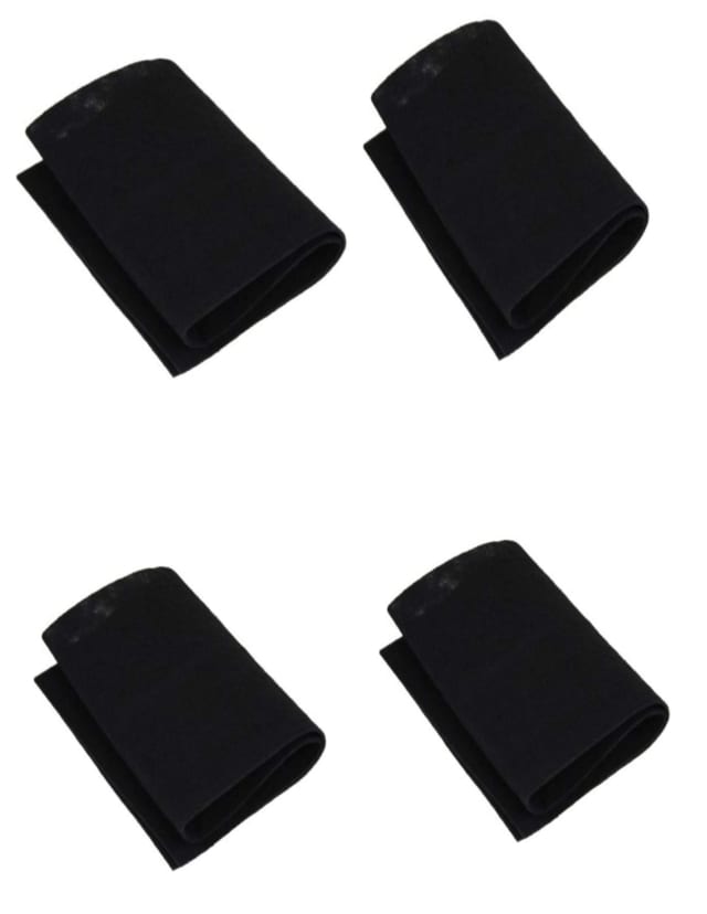 Cut-to-fit carbon pad, 16 x 48 inches, for air purifiers, range hoods, and furnace filters