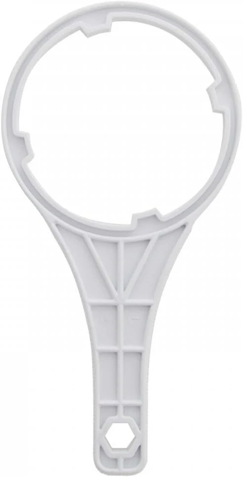 Plastic housing wrench/spanner for RO and under-sink water filter housings, compatible with WHKF-GD05 models