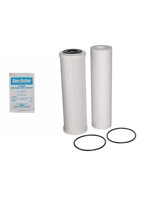 Sediment and carbon filter pack, compatible with Kenmore Ultrafilter 625.347120 and 42-34370