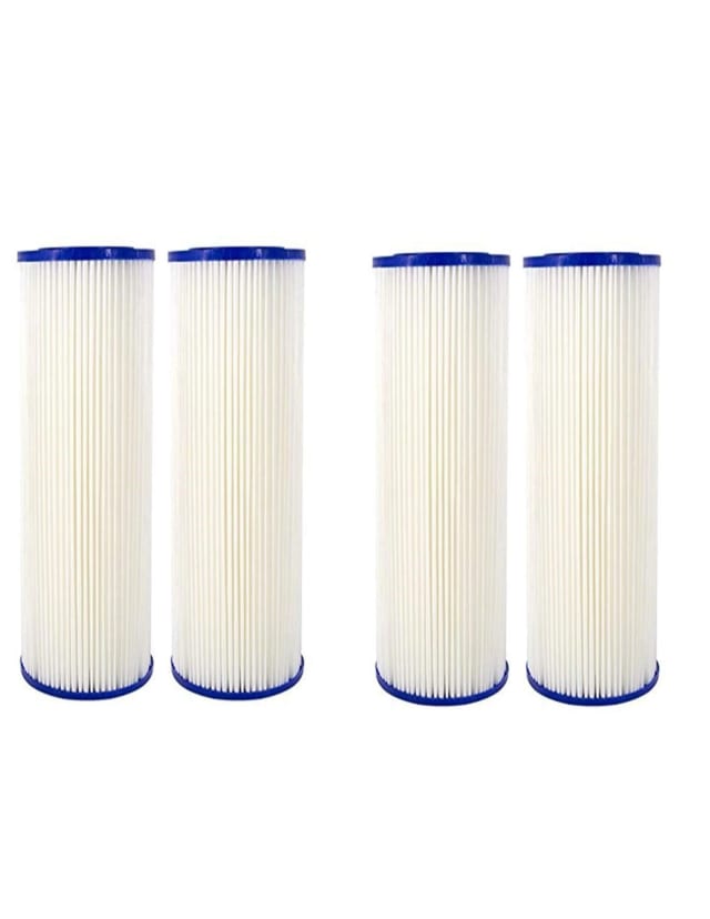 CFS Pleated Whole Home Filters – 4 Pack – 30 Micron – Fits EcoPure EPW2P