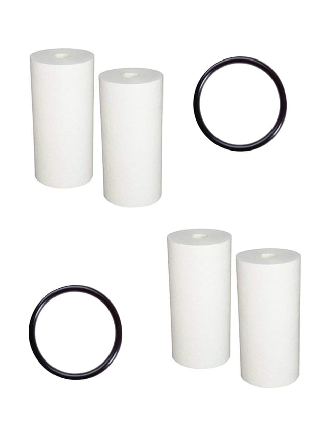 Replacement filter cartridge and O-rings compatible with GE GXWH30C, GXWH35F, GXWH40L models and WS03X10039