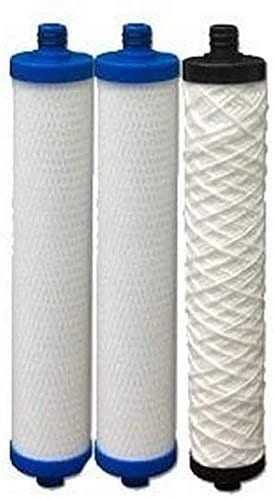 Hydrotech 41400008/41400009 Replacement Reverse Osmosis Water Filter Cartridge Set (2)