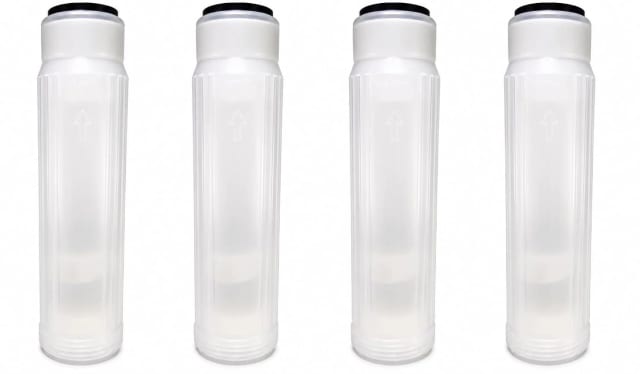 CFS Clear Refillable DI Media Cartridge – 10" x 2.5" – RO/DI & Aquarium