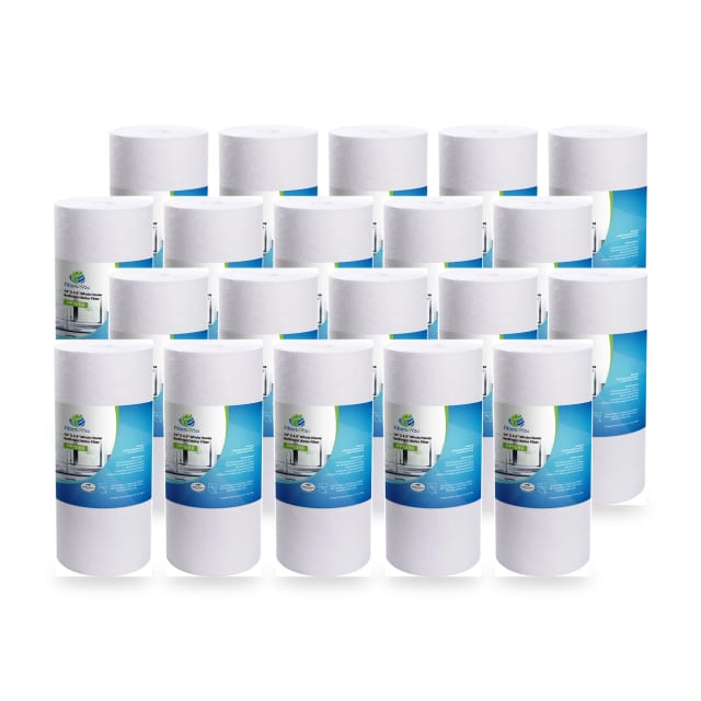 Qty(20) Sediment 20 Micron 10" x 4.5" Water Filters RO/Cartridges/Big Blue/WVO