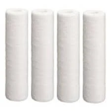 4-pack sediment filter cartridges, 1 micron, 9-7/8 inches, compatible with Hytrex GX01-9 7/8 94766