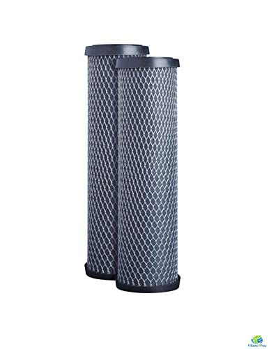 2-pack taste and odor filter cartridges for under-sink or countertop systems, model 42-34370