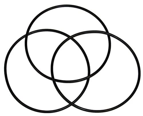 3-pack replacement O-rings, model OR-233, compatible with Ace and other filter housings