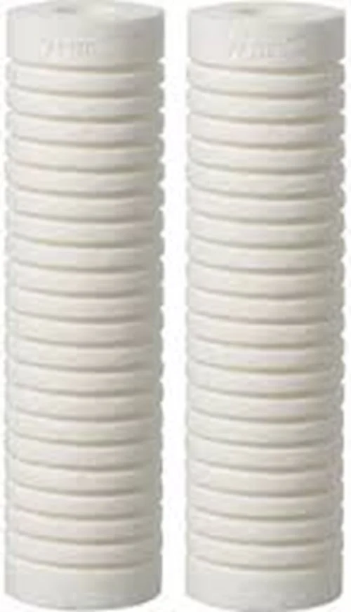 2-pack grooved water filters for standard whole house systems, compatible with 3M 3WH-STD-S01H