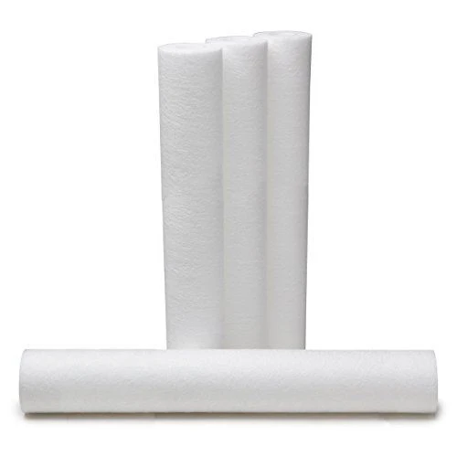 4-pack spun-bonded filter cartridges, 10 micron, 8 GPM, compatible with Pentair/Everpure EV953420-75