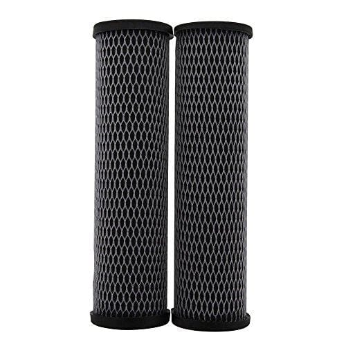 2-pack taste and odor carbon block water filter cartridges, compatible with Kenmore 34373