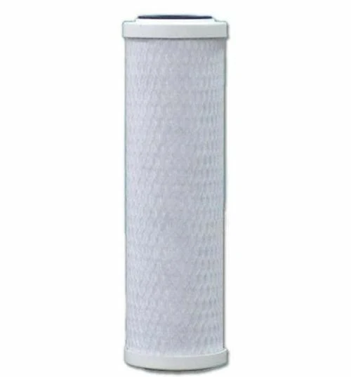 Carbon block water filter cartridge, 10 x 2.5 inches, compatible with Watts WCBCS975RV