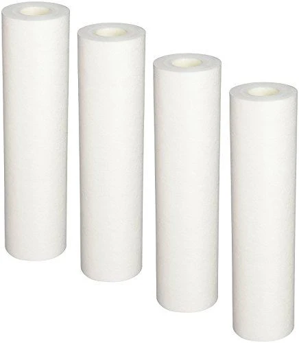 4-pack 10-inch carbon-wrap whole house water filters, compatible with DuPont 800 series WFPFC8002 systems