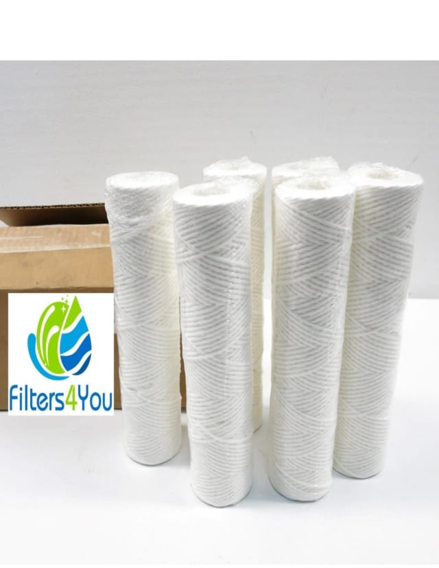 6-pack sediment filter cartridges, compatible with Kenmore 38478 and 4238478 refrigerator models