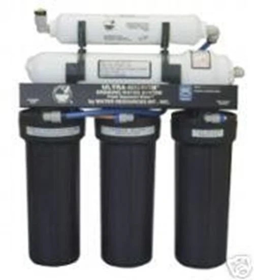 5-stage reverse osmosis replacement filter kit with 50 GPD membrane, compatible with WRI-5 systems