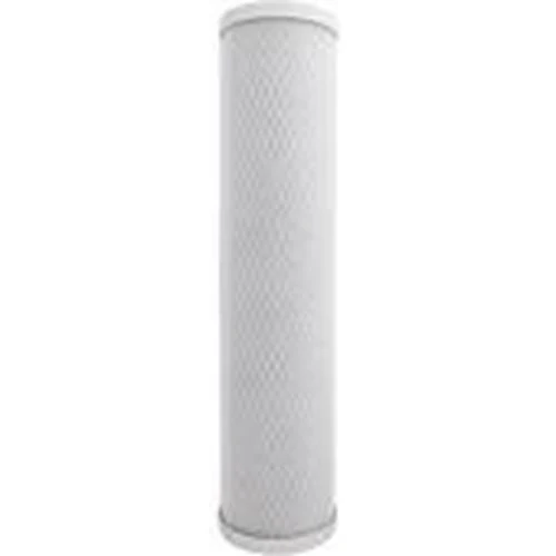 Carbon block filter cartridge, 4.5-inch OD x 20 inches, 5 micron, compatible with Hydronix CB-45-2005