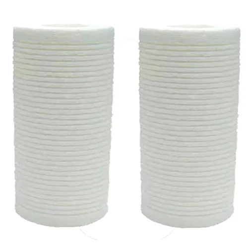 2-pack whole house sediment water filters, 5 micron, 10 x 4.5 inches, compatible with Viqua CMB-510-HF