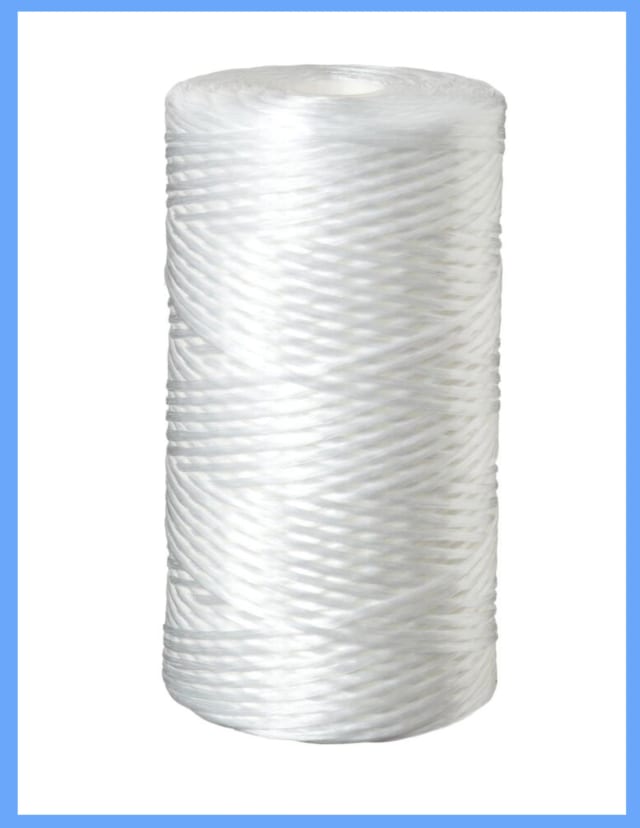 Large-capacity sediment filter cartridge, 5 micron, 9 3/4 inches long, compatible with Campbell HDSC5