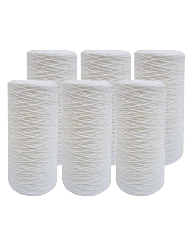 Hydronix SWC-45-1020 compatible 20 micron string wound sediment filter cartridge, 10 x 4.5 inches