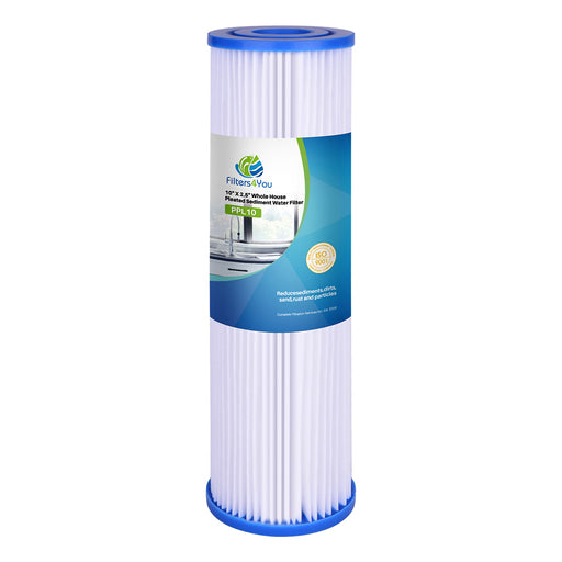 Compatible for WFPFC3002 Universal Whole House Pleated Poly Cartridge, 6-Pack