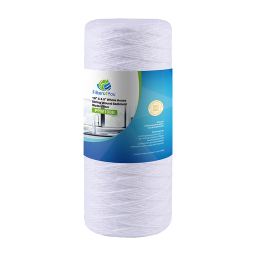 CFS – 3 Pack Polypropylene String Wound Water Filter Cartridges Compatible with AP814, WP5BB97P, WPX5BB97P, WP5BB975 Models – Whole House Replacement Filter Cartridge – 5 Micron