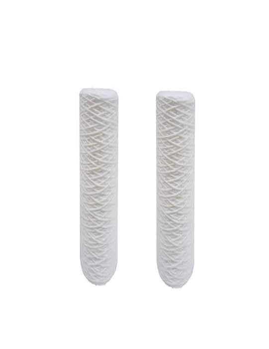 CFS – 2 Pack String Wound Sediment Water Filter Cartridges Compatible with CW-F-D Models – Remove Bad Taste & Odor – Whole House Replacement Water Filter Cartridge, 10 Micron - 10 x 2.5" Inch, White