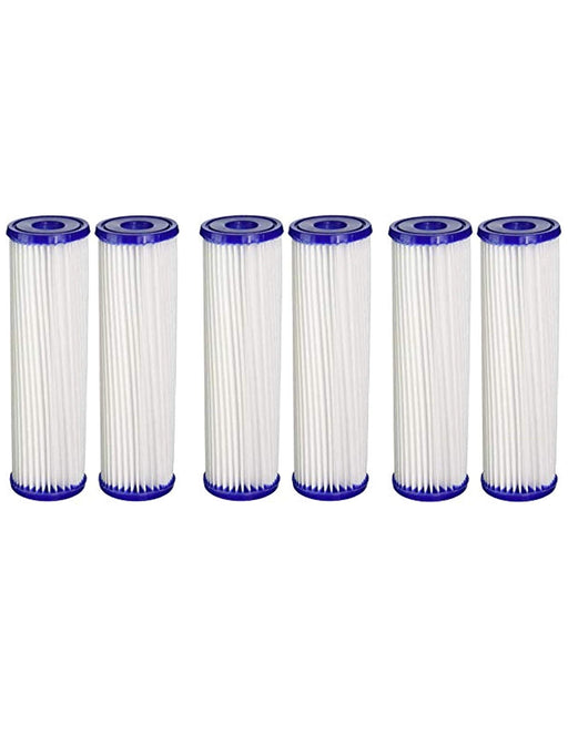 CFS – 6 Pack Sediment Water Filter Cartridges Compatible with S1A-D Models – Remove Bad Taste & Odor – Whole House Replacement Water Filter Cartridge, White