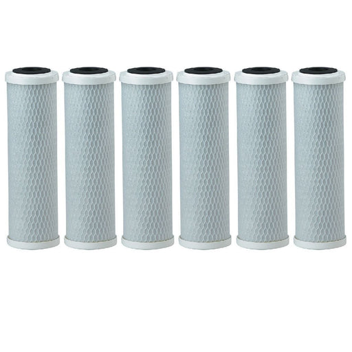 Fits Pentek CBC-10 0.5 Micron Standard 10 Inch Carbon Block Water Filter 6 Pack