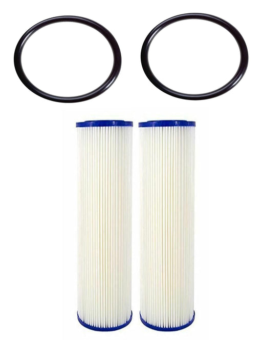 CFS Pleated Sediment Filters – 2 Pack – 5 Micron – 20 x 4.5 – Fits ECP5-BB, AP810-2